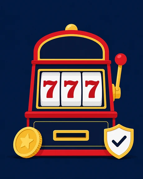Real money pokies symbol with casino chips